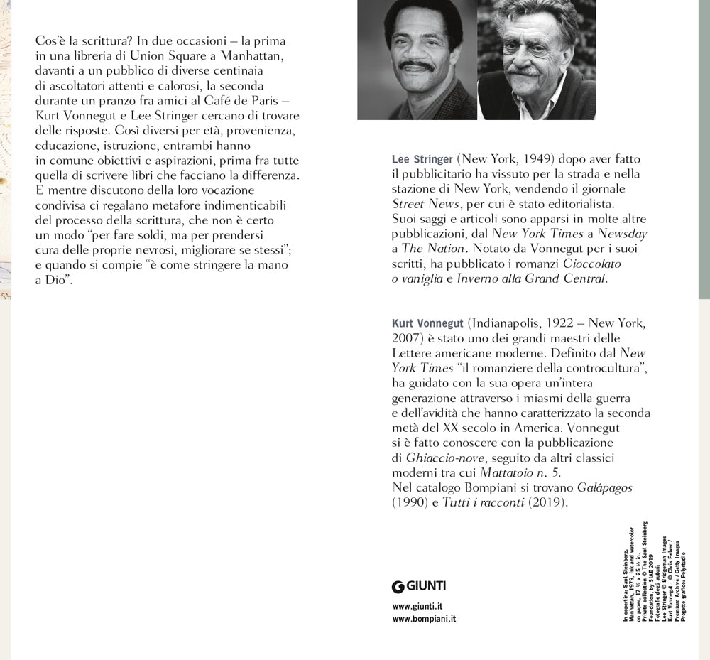 Stringere la mano a Dio::Conversazione sulla scrittura