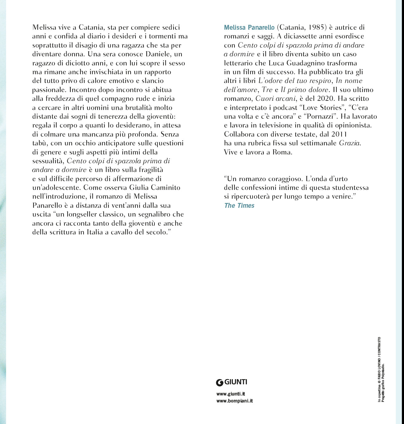 Cento colpi di spazzola prima di andare a dormire