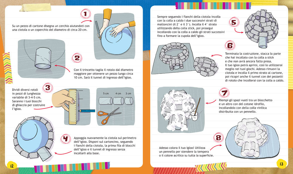 I miei giochi vanno a rotoli::Tanti giochi da fare riciclando