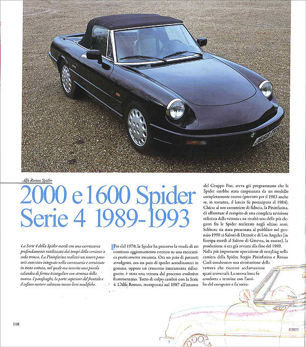 Alfa Romeo Spider 1966-1993::Guida all'identificazione e al restauro