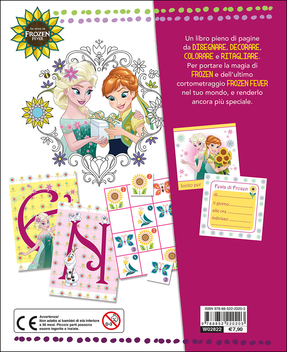 Decor Art - Frozen::Crea il tuo mondo - 500 adesivi