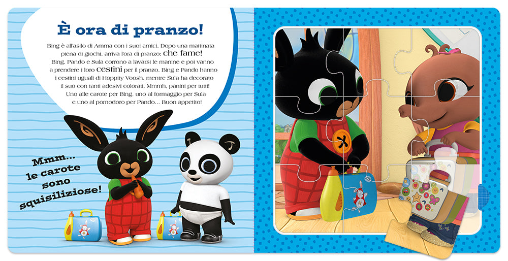 Il libro puzzle di Bing::Contiene 4 puzzle