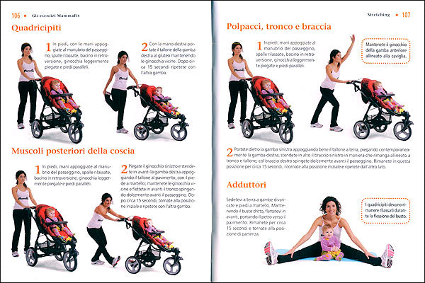 MammaFit. In forma dopo il parto::Ginnastica con il passeggino in casa e all'aperto