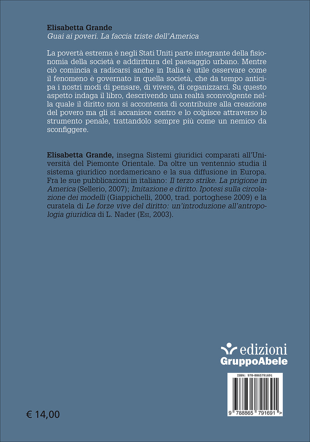Guai ai poveri::La faccia triste dell'America