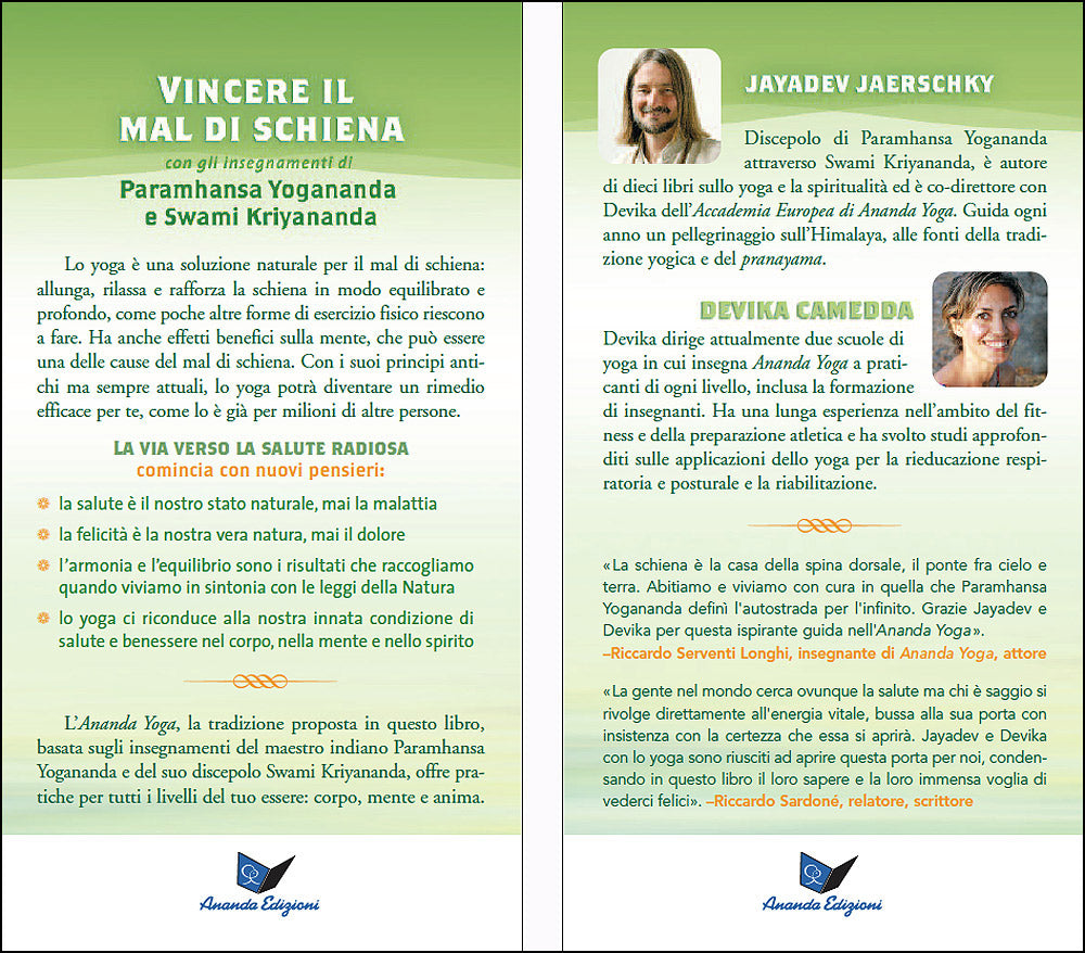 Yoga che ti passa! + DVD::Liberi dal mal di schiena - 30 posizioni per una schiena felice
