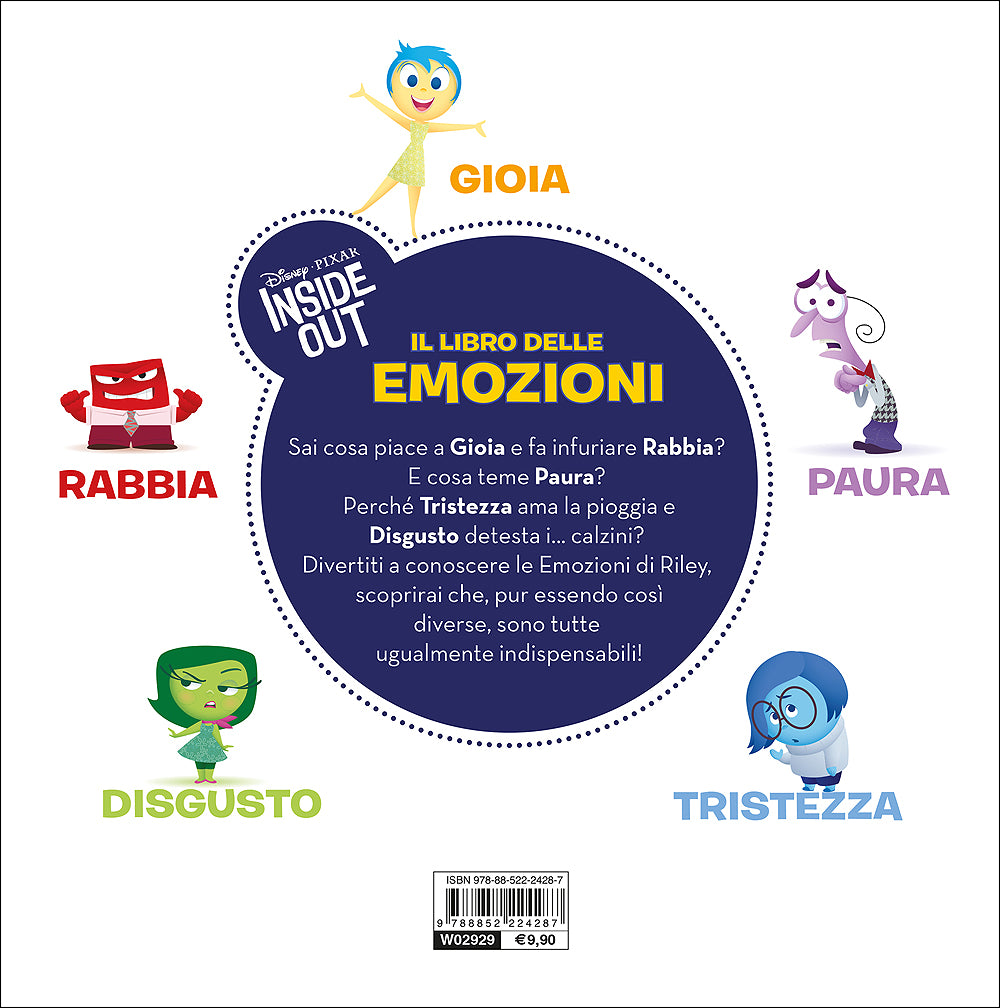 Junior Novel - Inside Out. Il libro delle emozioni