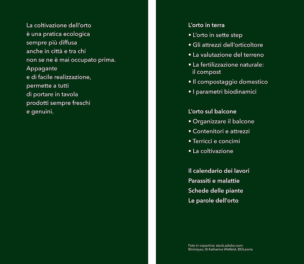 Orto facile per tutti::Tecniche, piante, calendario dei lavori