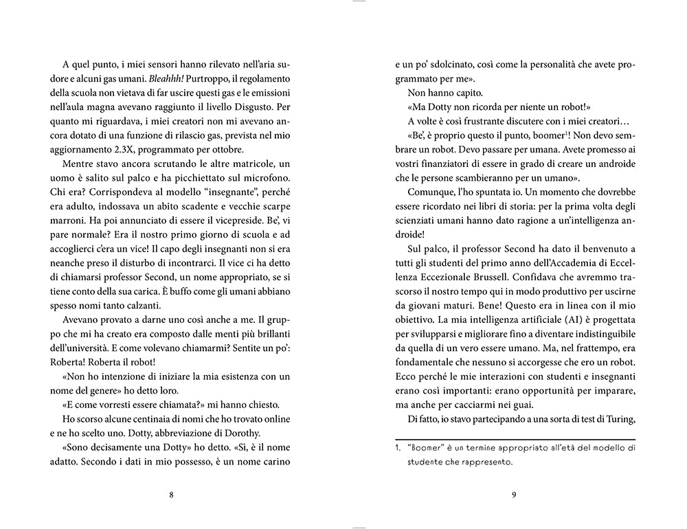 Robot in incognito. Il mio primo anno da umano