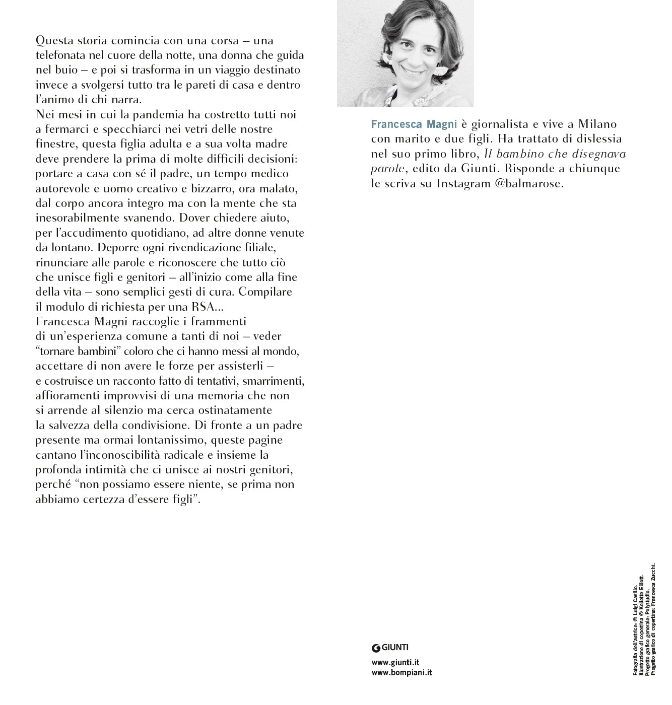 Non so la notte::Una figlia, un padre, dalla fine all’inizio