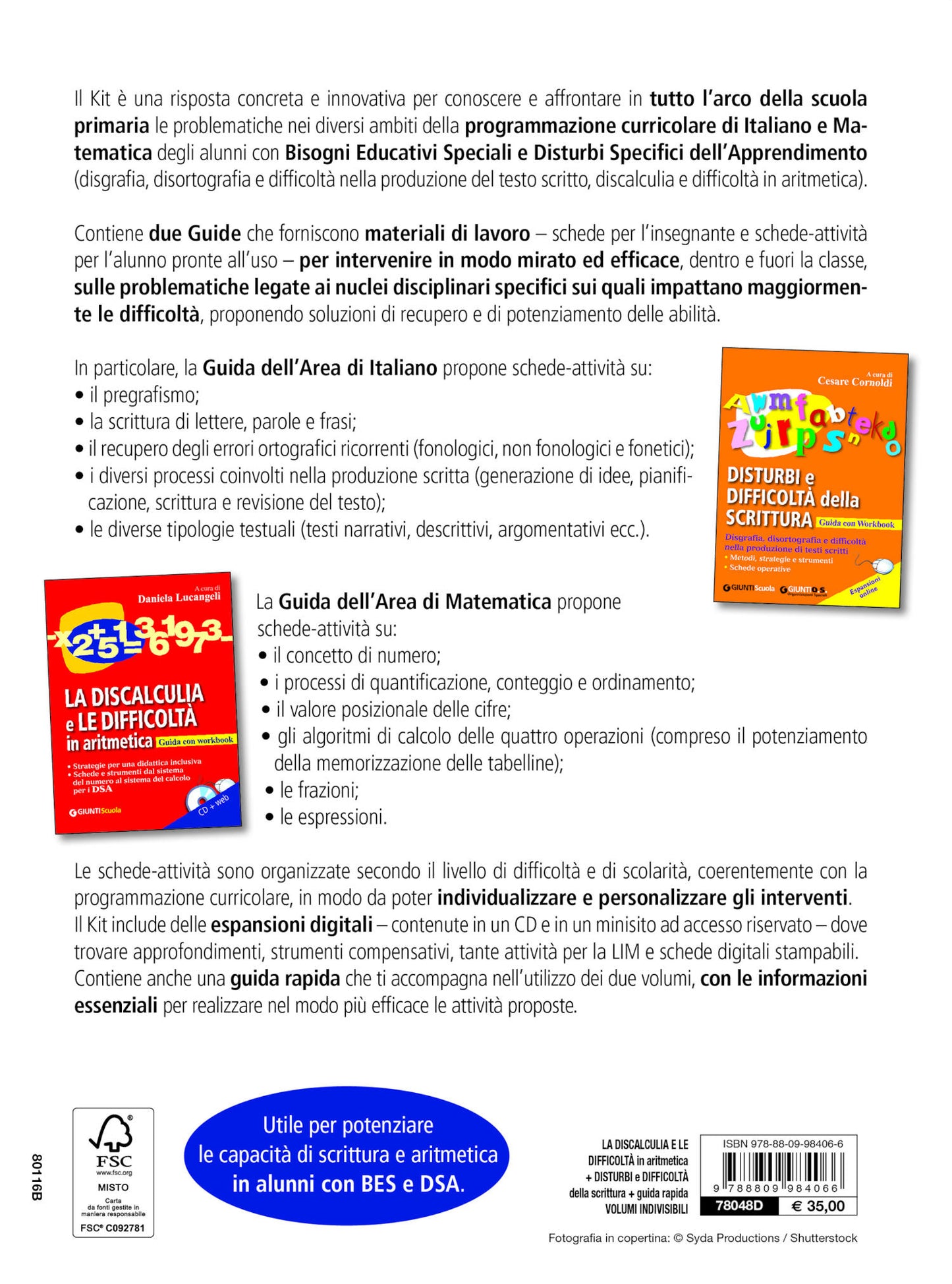 Materiali didattici per i Bisogni Educativi Speciali ::Aree Italiano e Matematica