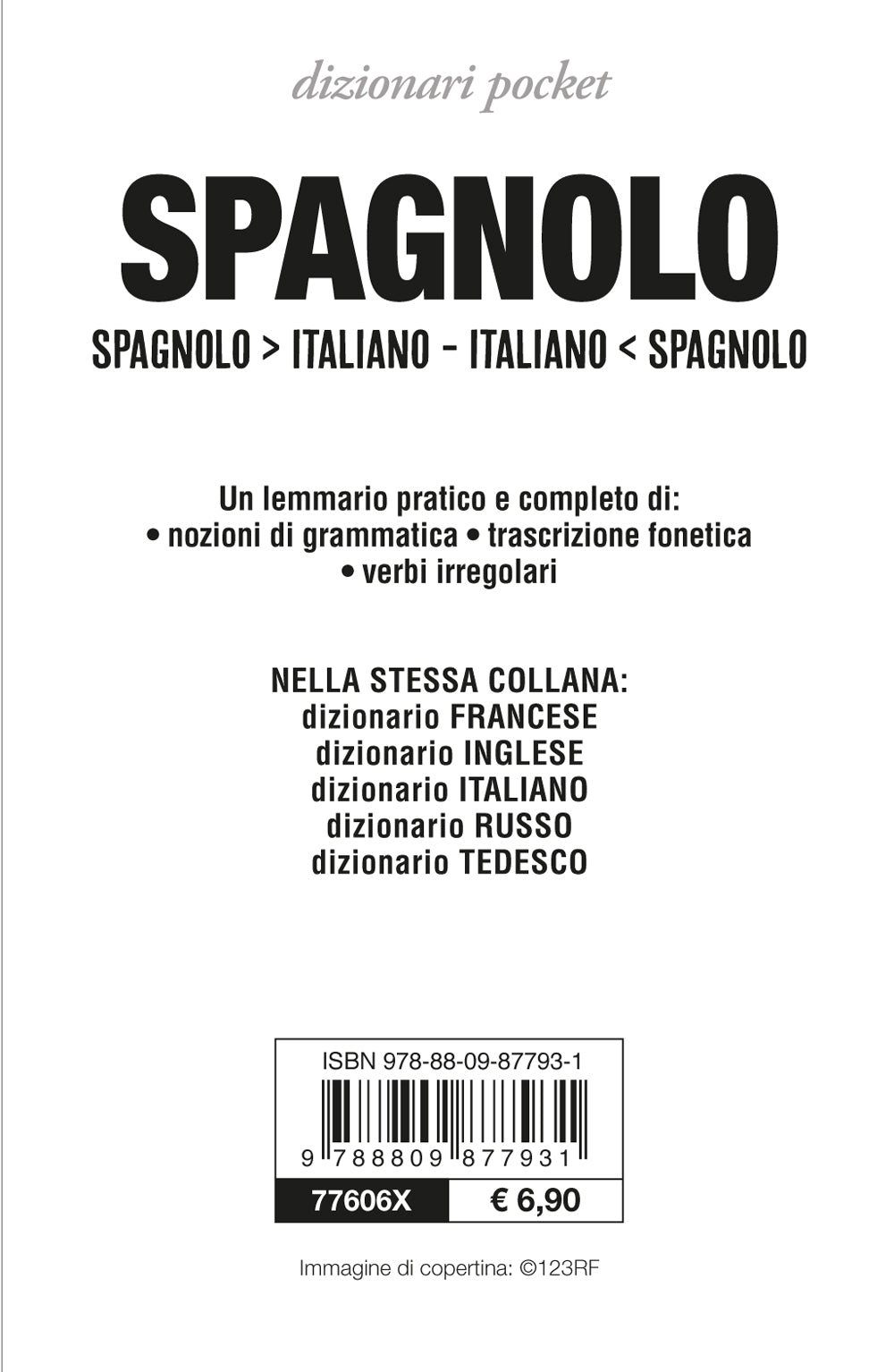 Dizionario spagnolo-italiano, italiano-spagnolo::Dizionari pocket