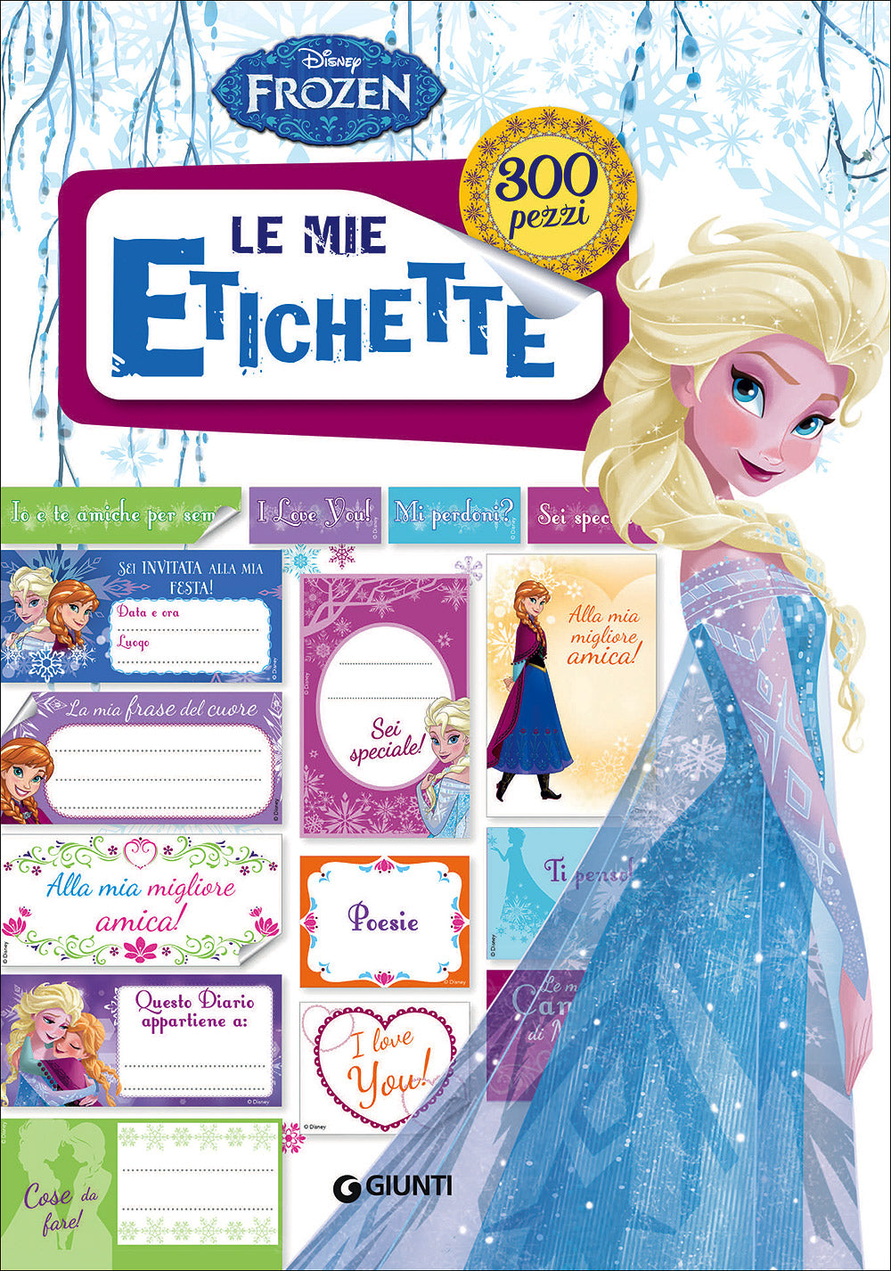 Frozen Le mie etichette::300 pezzi