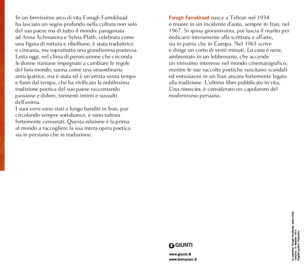 Io parlo dai confini della notte::Tutte le poesie