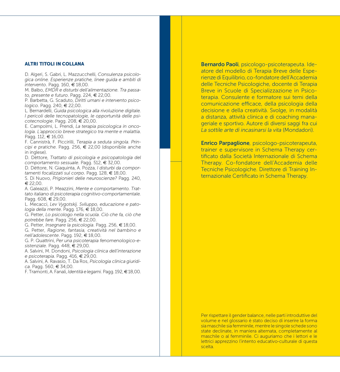 Manuale delle tecniche psicologiche