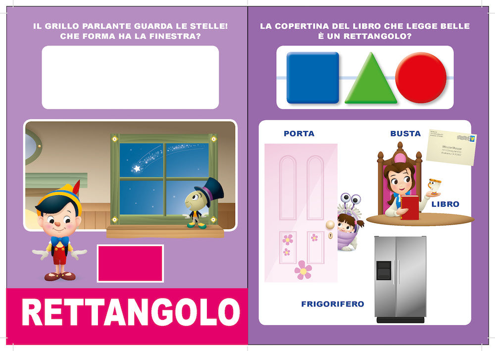 Scopri le forme Disney baby