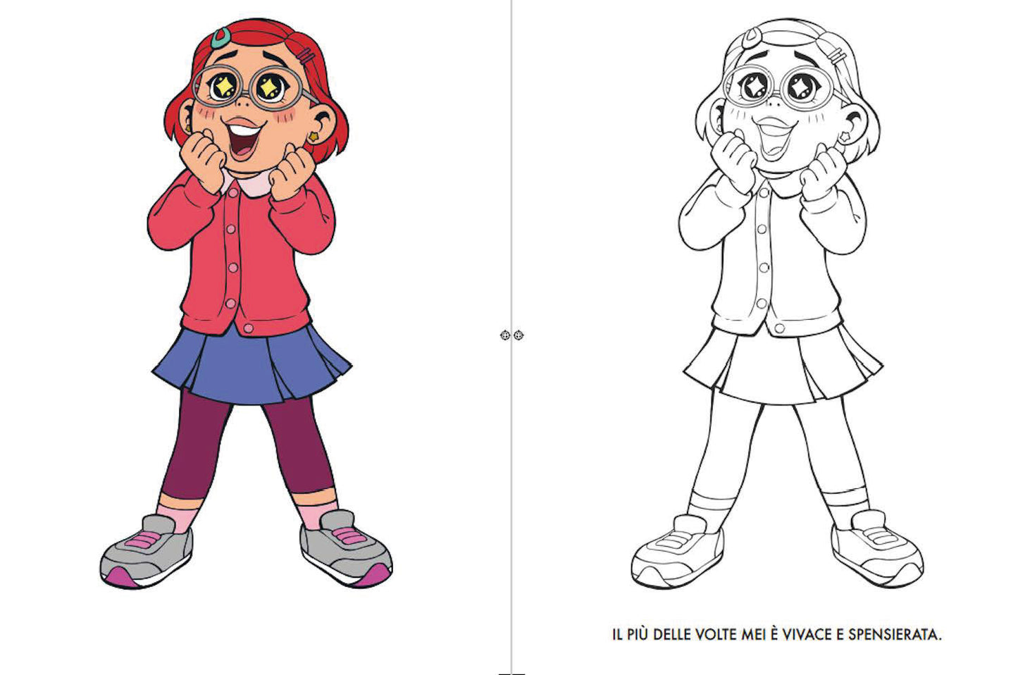 Red Primo album da colorare::Rosso come un panda