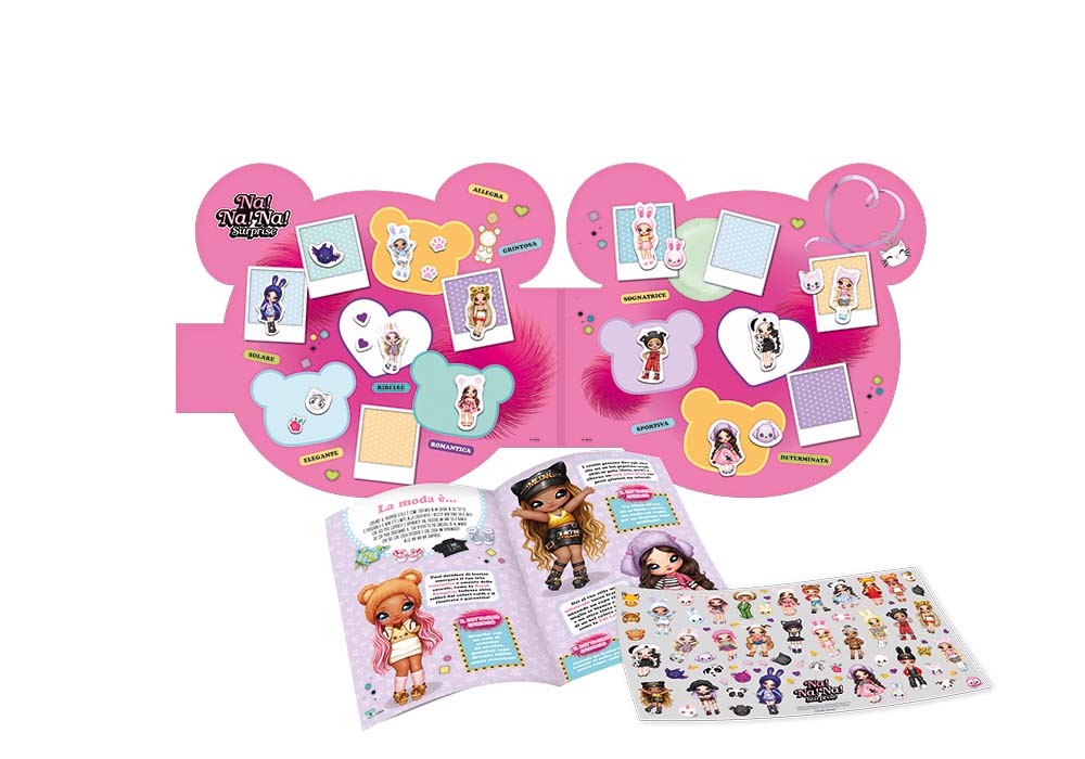 PUFFY STICKER. NANANA MODA DA SOGNO