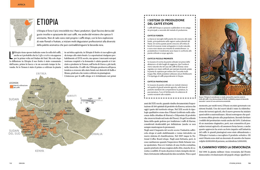 Il mondo del caffè::Storia, produzione, geografia, cultura