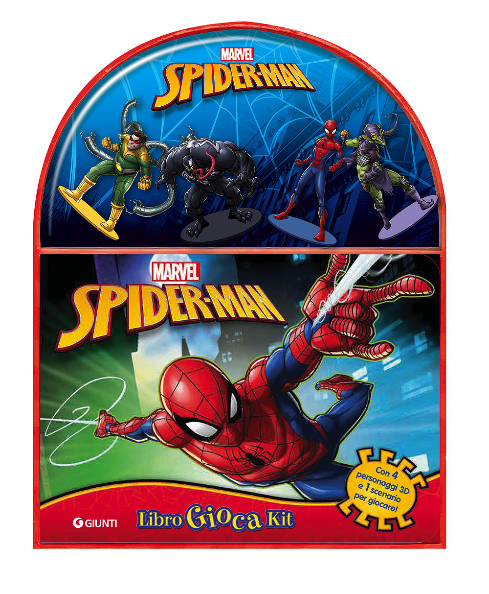 Spider-Man - LibroGiocaKit, Walt Disney