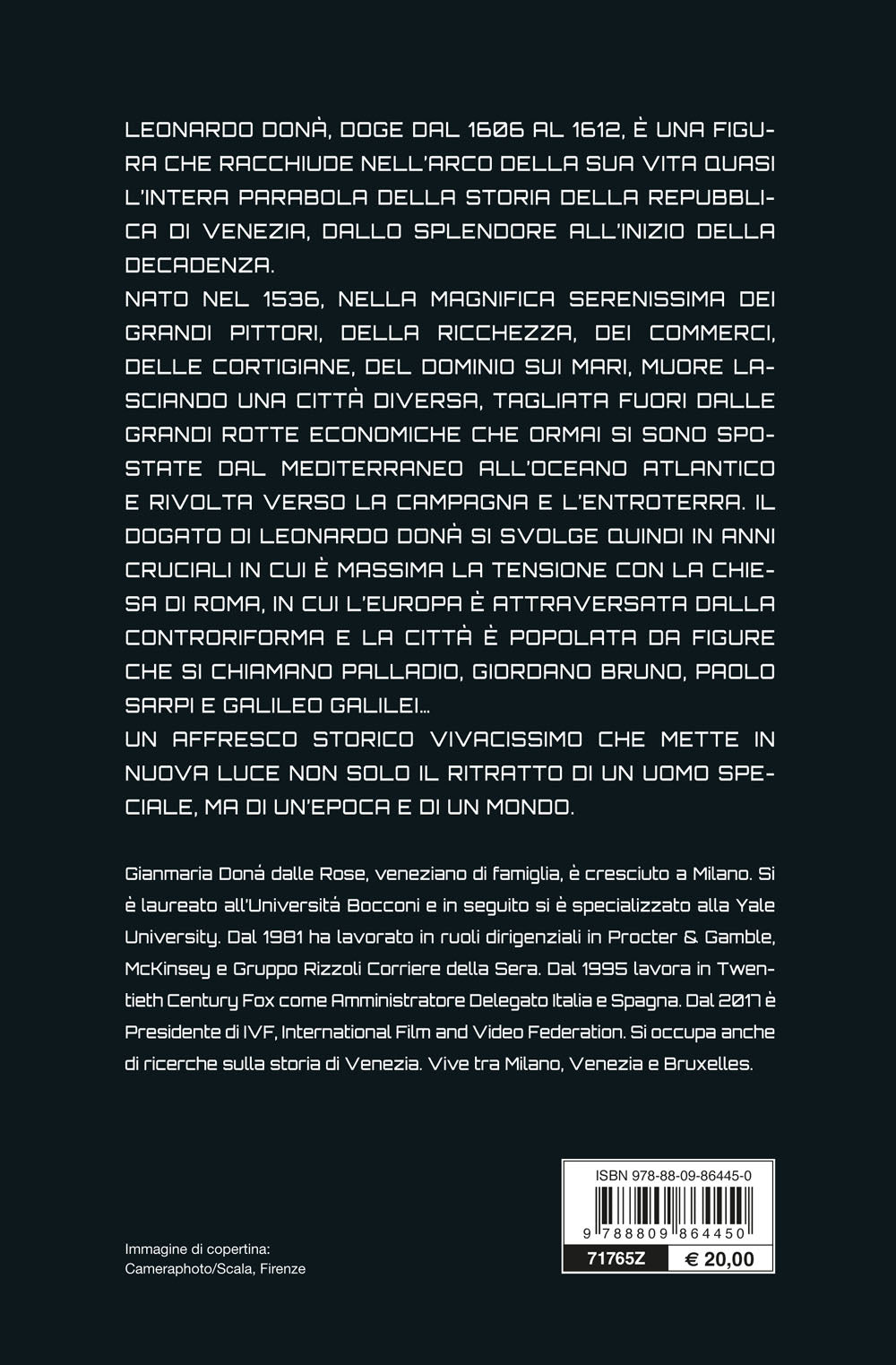 L'antipapa veneziano::Vita del Doge Leonardo Donà 1536-1612
