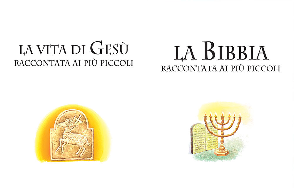 La Bibbia e la vita di Gesù raccontate ai più piccoli