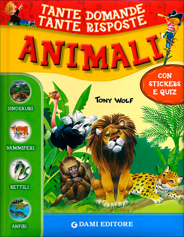Animali::Con stickers e quiz