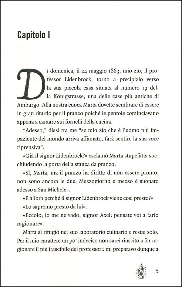 Viaggio al Centro della Terra::Tradotto da Maria Bellonci