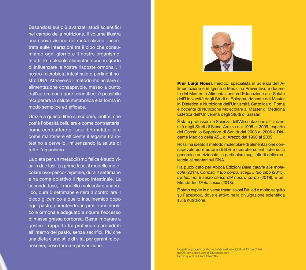 Metabolismo felice con il metodo molecolare::Recuperare e mantenere la salute metabolica e il peso forma