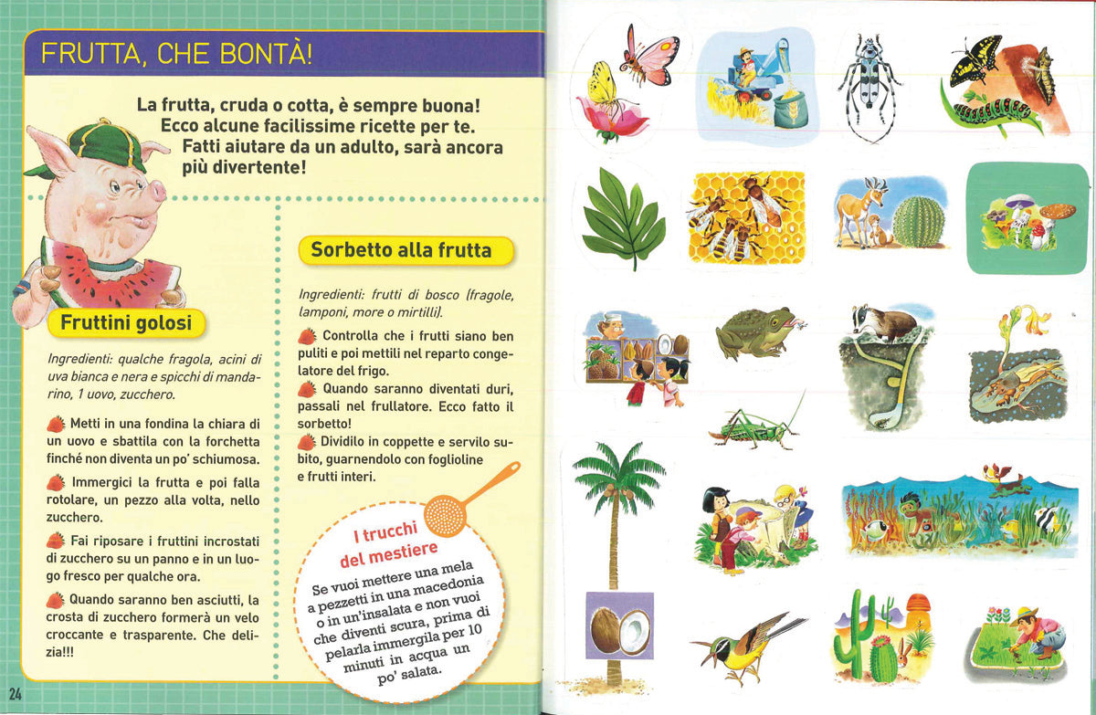 Vita::Con stickers e quiz