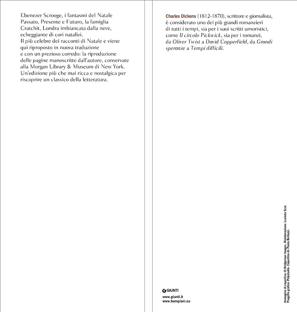 Canto di Natale::Con la riproduzione del manoscritto originale