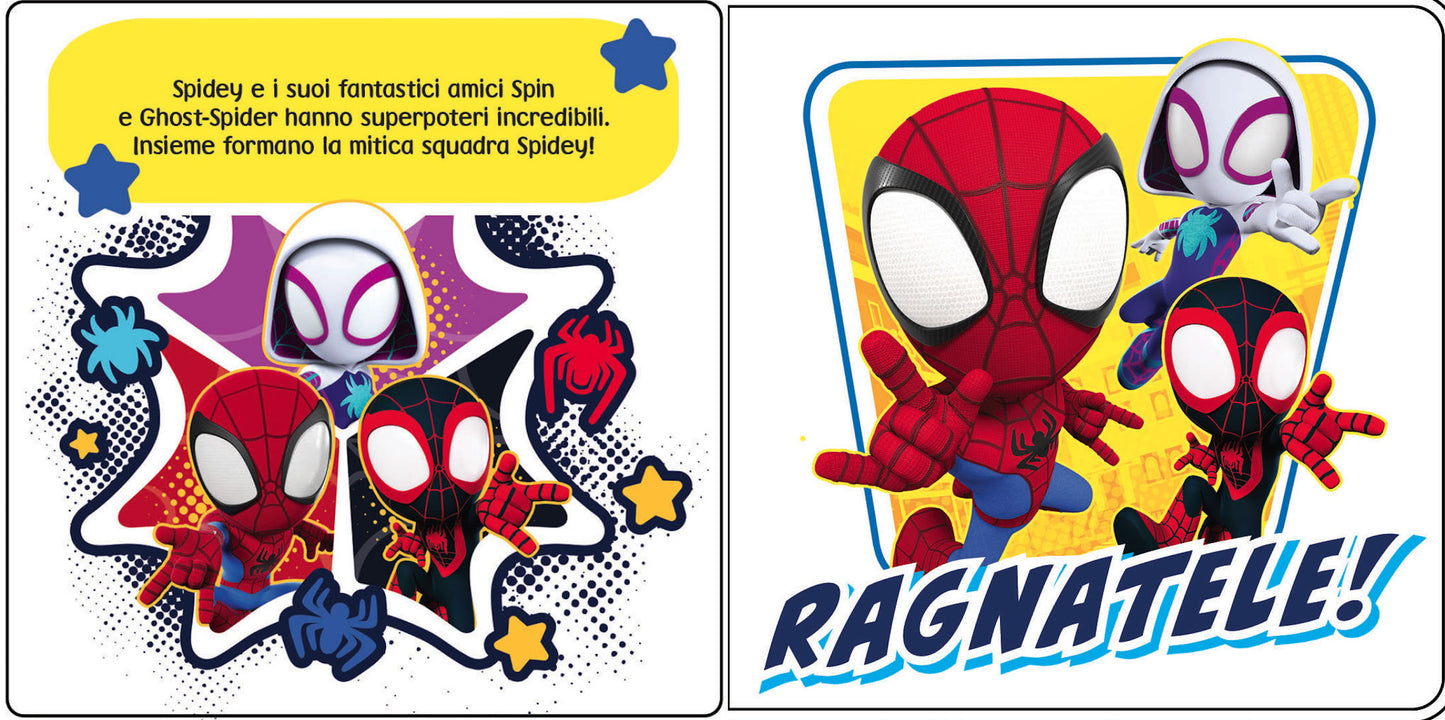 Spidey e i suoi fantastici amici Libro bagnetto