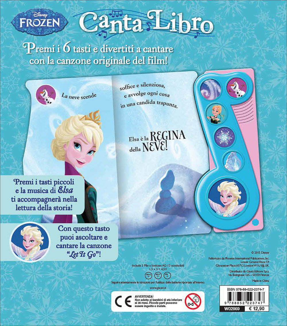 Magiche Filastrocche - Cantalibro. Frozen::Con la canzone originale ''Let It Go''
