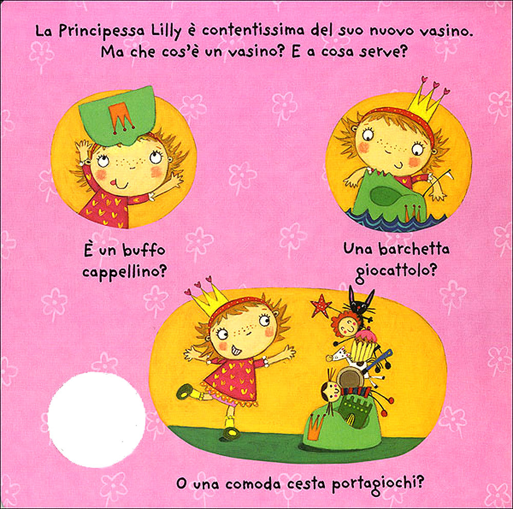 Il vasino della Principessa::Premi il pulsante Evviva! Evviva!