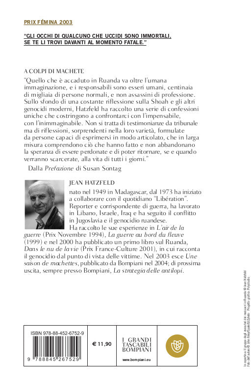 A colpi di machete::Parlano gli esecutori del genocidio in Ruanda