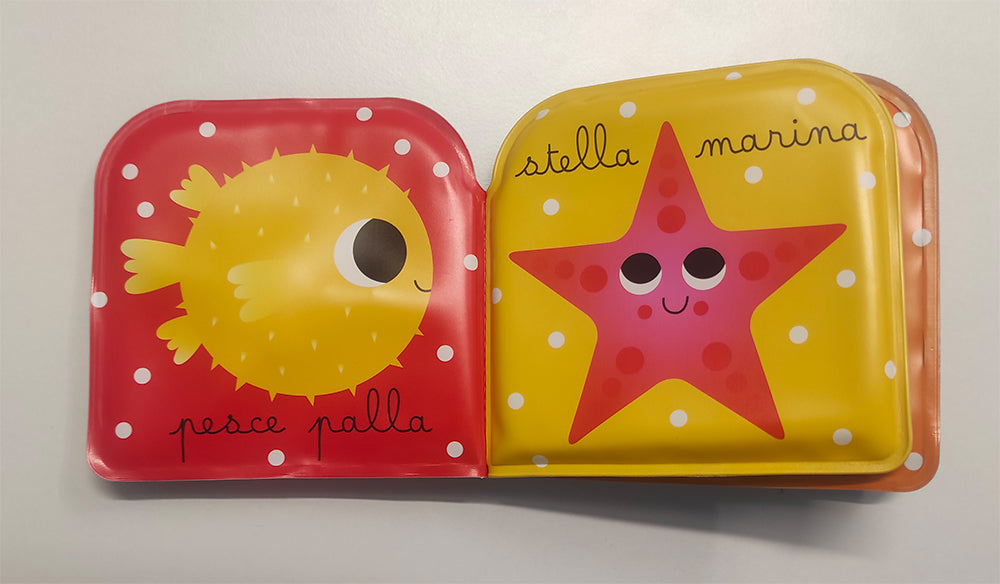 Libri bagno - Gli animali del mare::Tre divertenti libri bagno per giocare!
