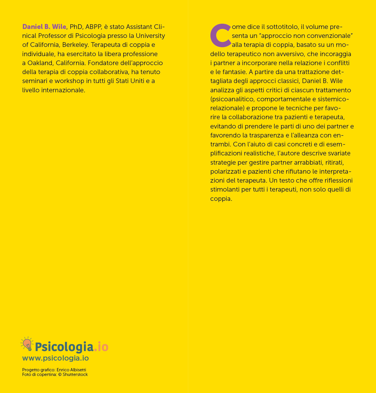 Terapia di coppia::Un approccio non tradizionale