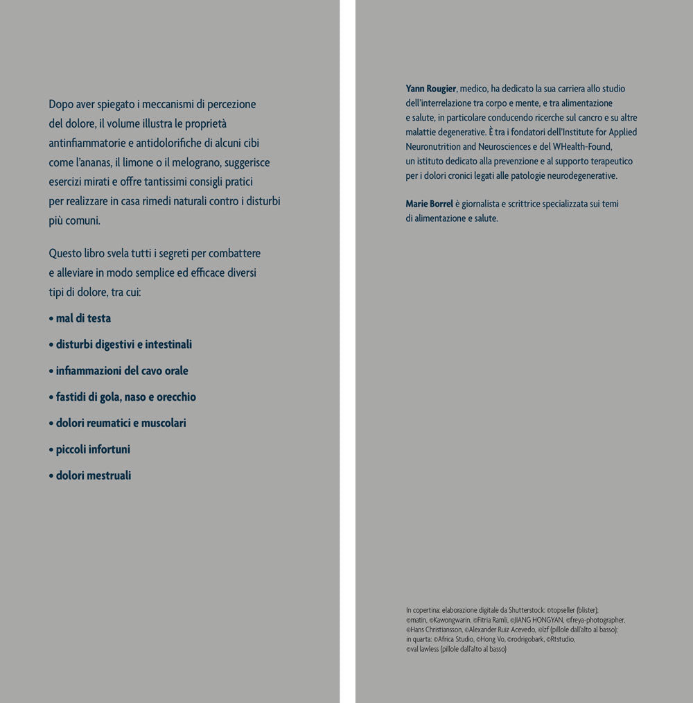 Antidolorifici naturali::Curare i disturbi più comuni senza medicine