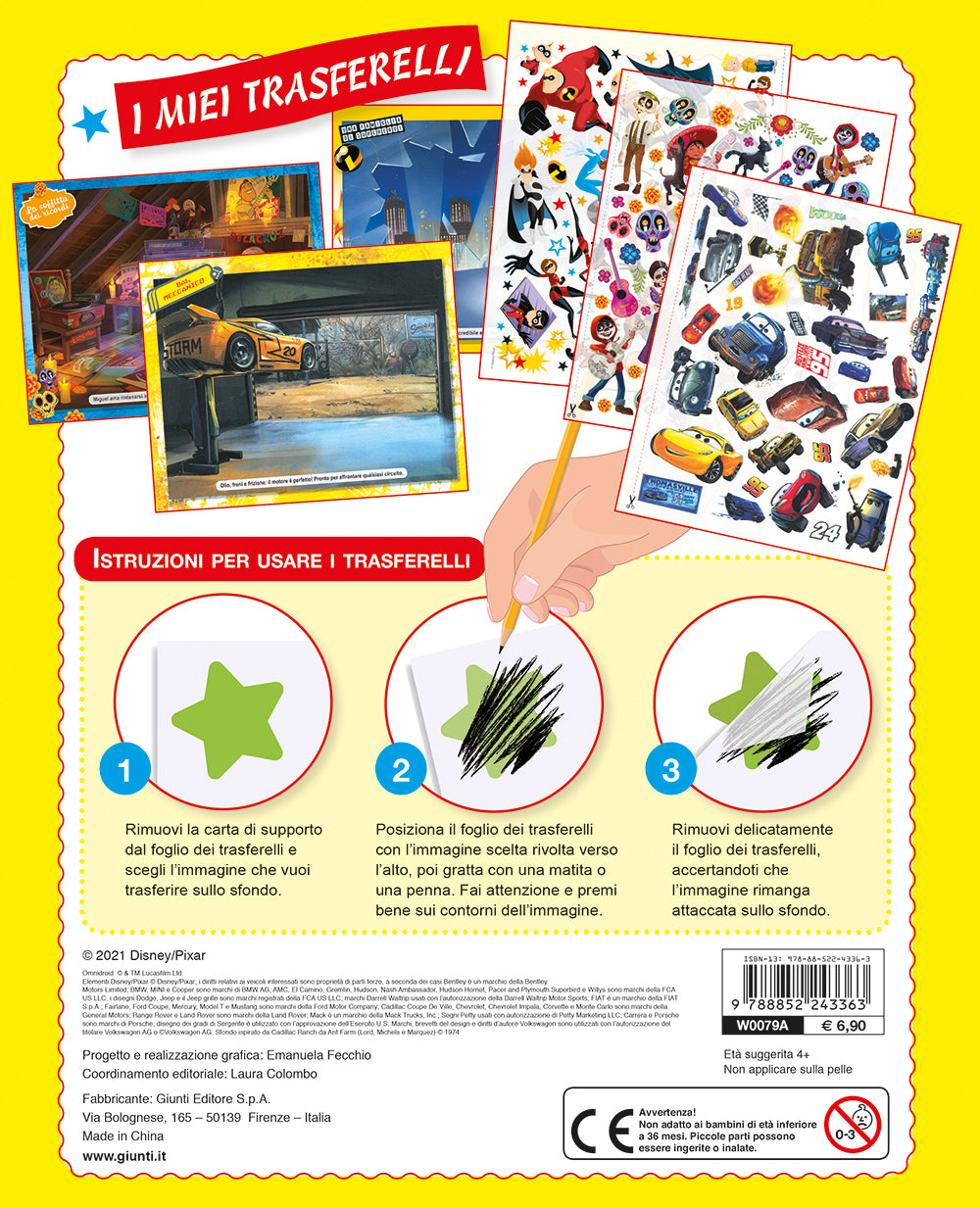 Miei Trasferelli Disney Pixar ::Crea e personalizza le tue storie