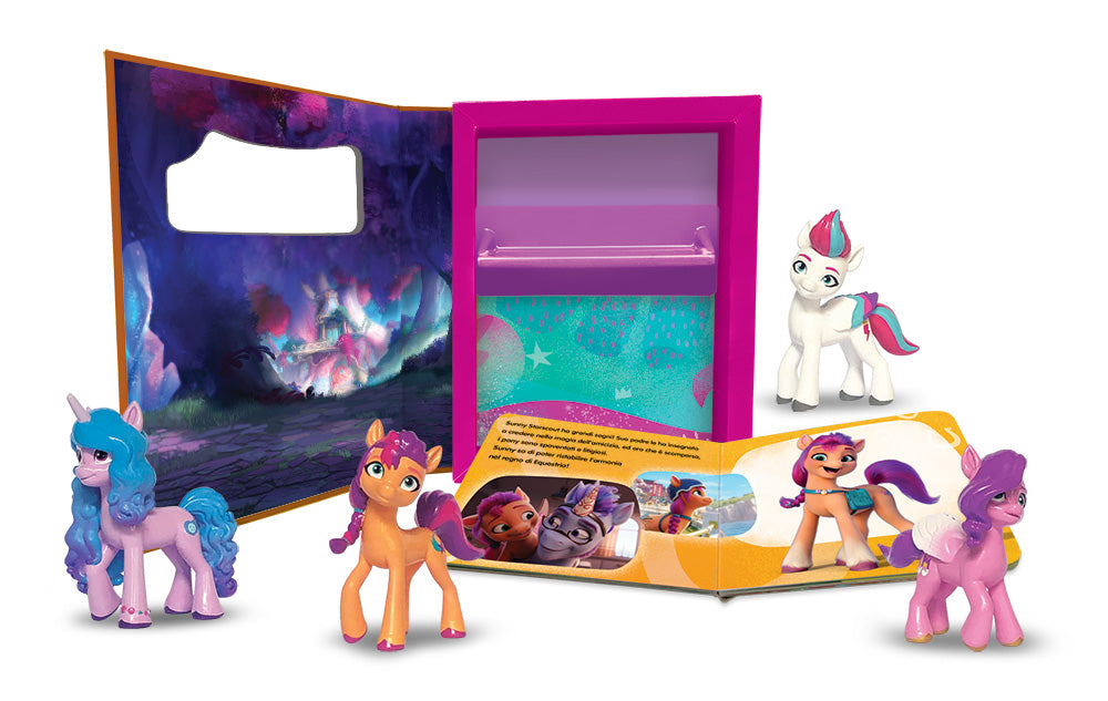 My Little Pony. Giocastorie. Minibook + 4 figurine 3D
