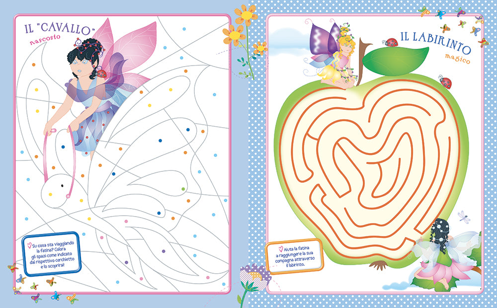 Fare e giocare con fate, principesse e ballerine::Con tanti stickers