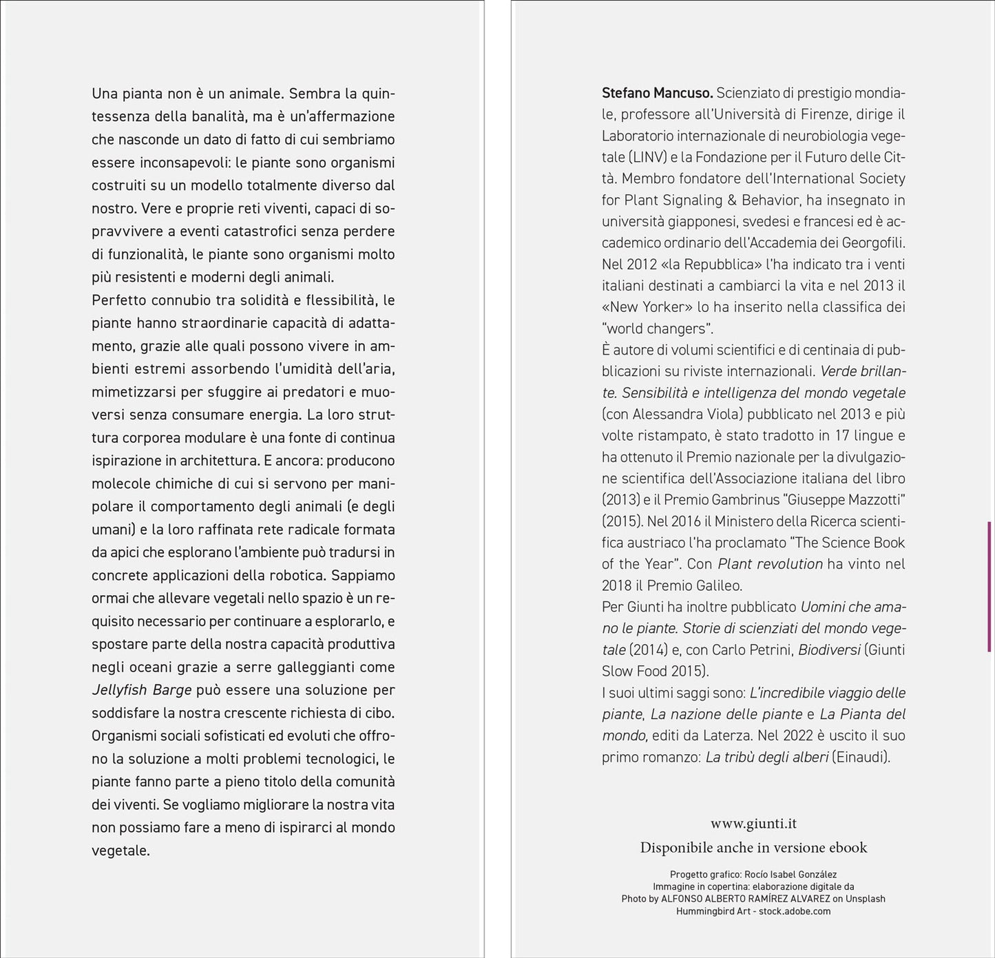 Plant revolution::Le piante hanno già inventato il nostro futuro