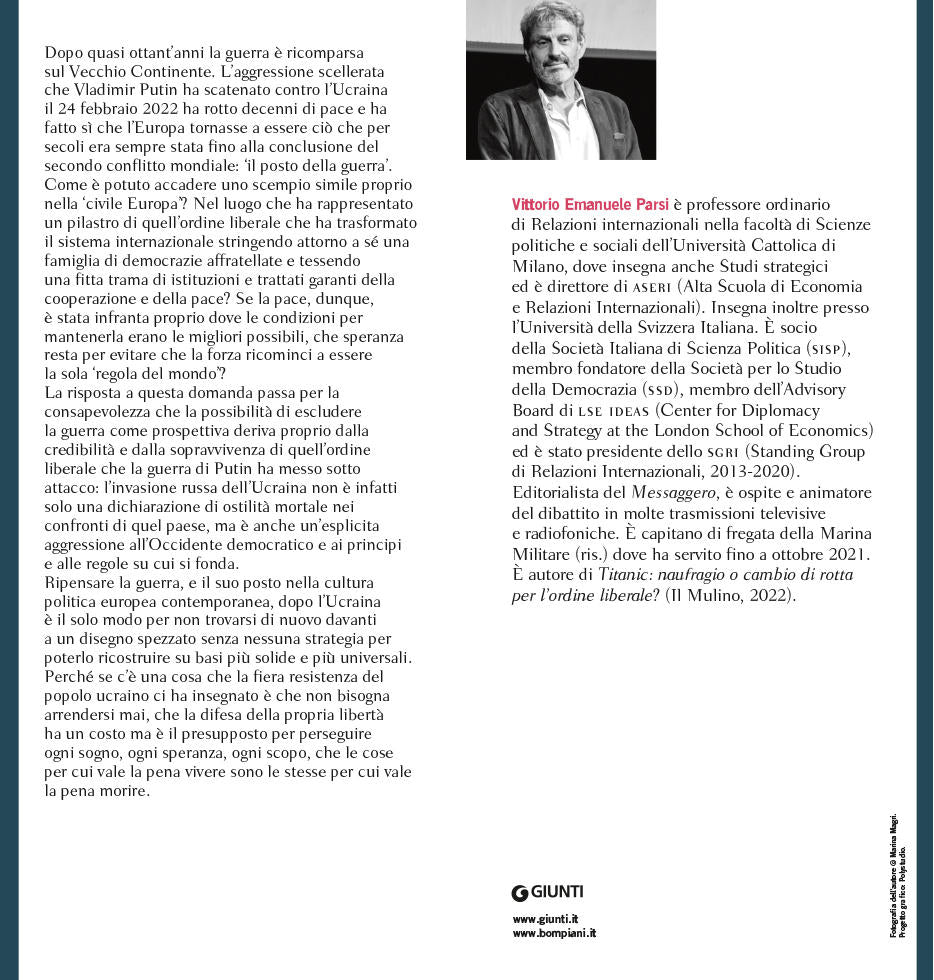 Il posto della guerra::E il costo della libertà