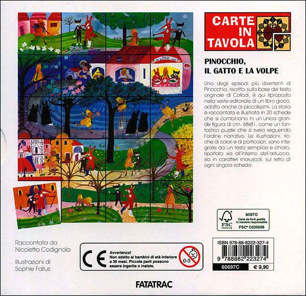Pinocchio, il gatto e la volpe