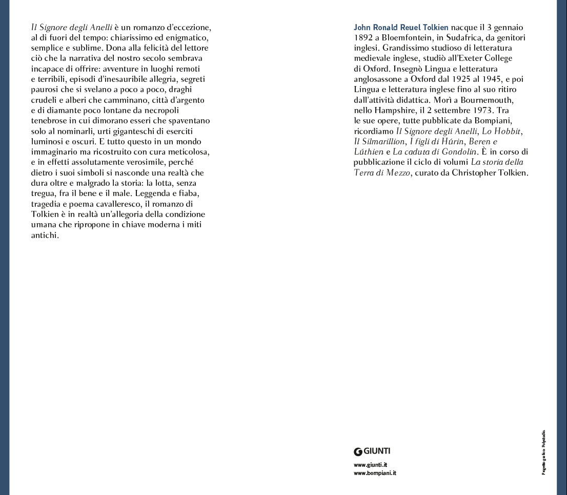Il Signore degli Anelli::La compagnia dell'anello . Le due torri. Il ritorno del re