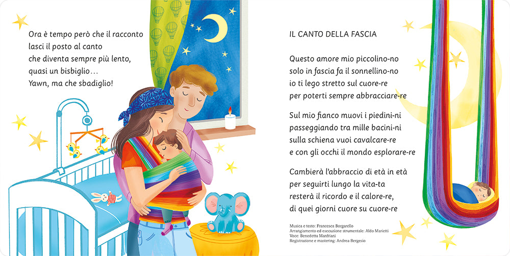 Il lungo abbraccio::con Il Canto della fascia da ascoltare tramite QR-CODE