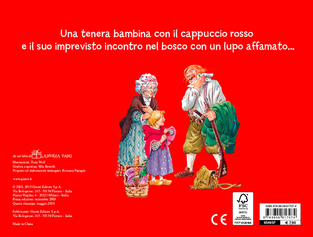 Cappuccetto Rosso (Tridimensionale)::Libro Pop-Up