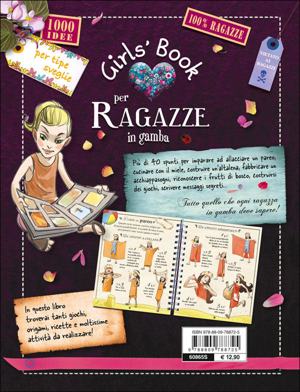 Girls' Book per Ragazze in gamba::Una miniera di idee facilissime da realizzare!
