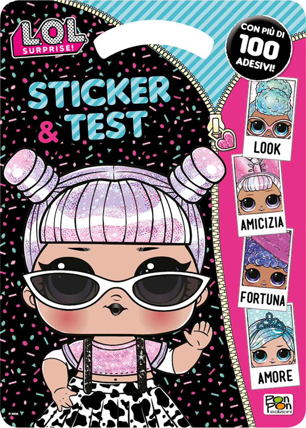 Activity Book Lol Surprise Sticker & Test