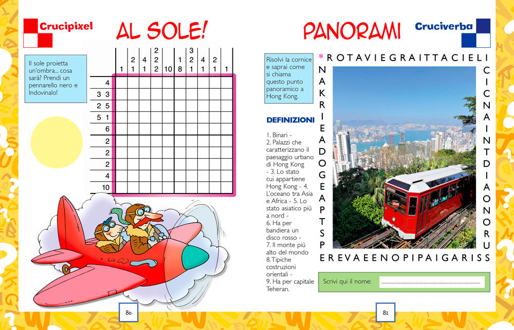 Cruciverba Crucipixel e Sudoku