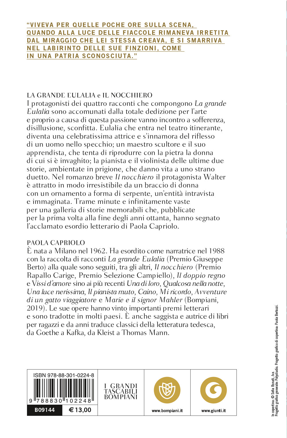 La grande Eulalia e Il nocchiero